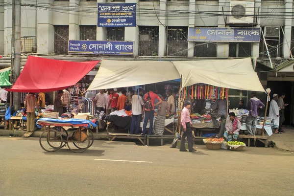 Banglades, Dakka, hagyományos városi élet — Stock Fotó