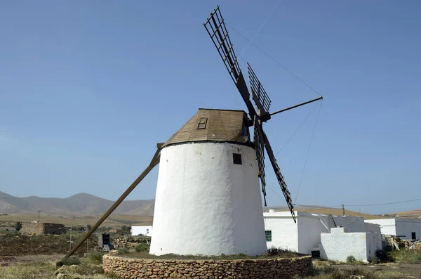 Espagne, Îles Canaries, Fuerteventura, WIndmills — Photo