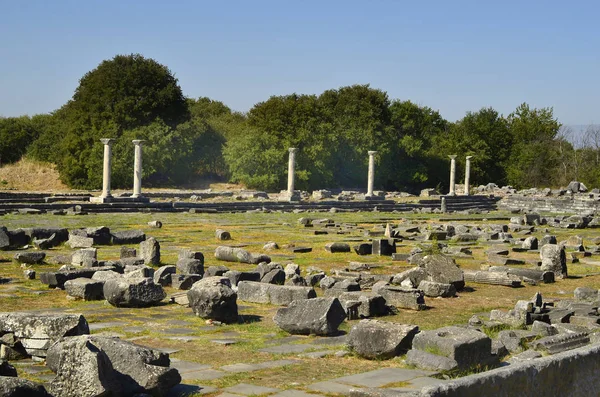 Yunanistan, Unesco Dünya Mirası Sit Alanı Philippi — Stok fotoğraf