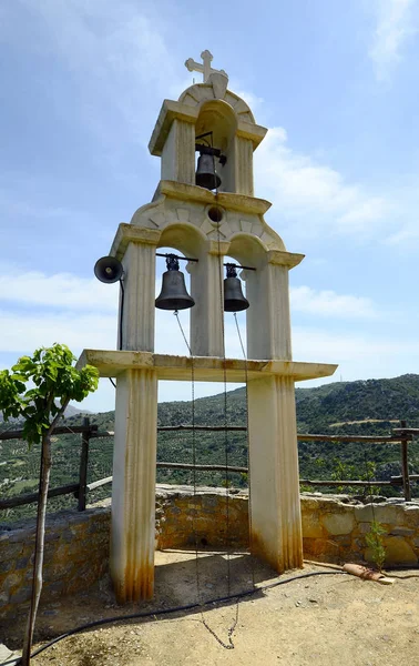 Grecja, Kreta, Dzwonowa wieża — Zdjęcie stockowe