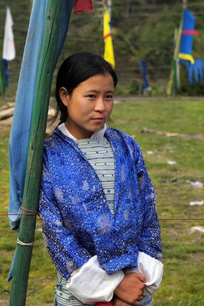 Бутан, Haa, люди — стокове фото
