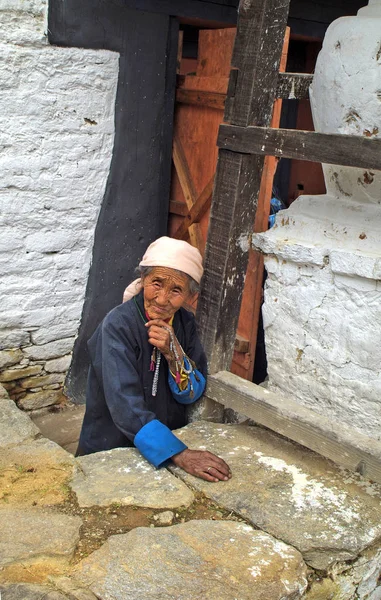 Bhutan, Bumthang, People — Stock Photo, Image