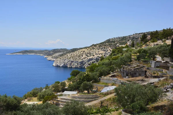 Grekland, thassos island — Stockfoto