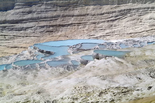 Turkije, landmark Pamukkale — Stockfoto