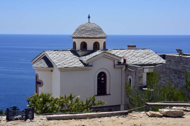 Yunanistan, Thassos Adası, manastır