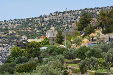 Yunanistan, Thassos Adası, manastır