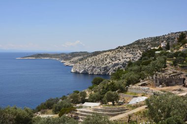 Yunanistan, Thassos Adası, manastır