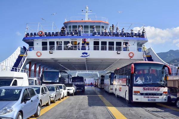 Yunanistan, taşıma, feribot — Stok fotoğraf