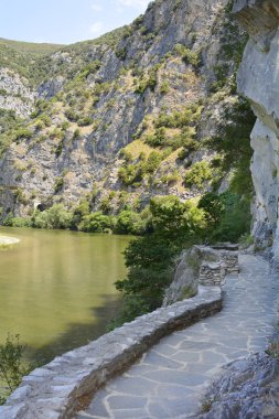 Yunanistan, Eastmacedonia, Nestos River Gorge