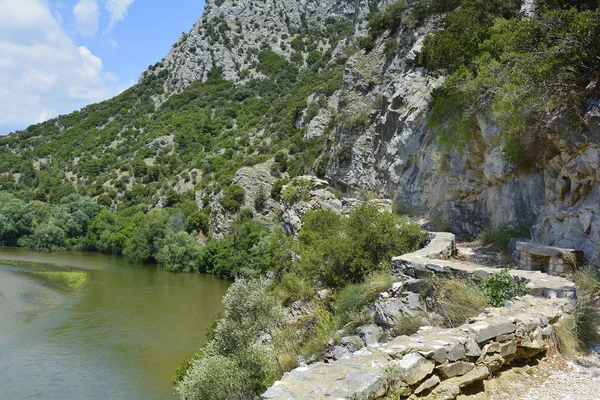 Grecia, Eastmacedonia, Nestos River Gorge — Foto Stock