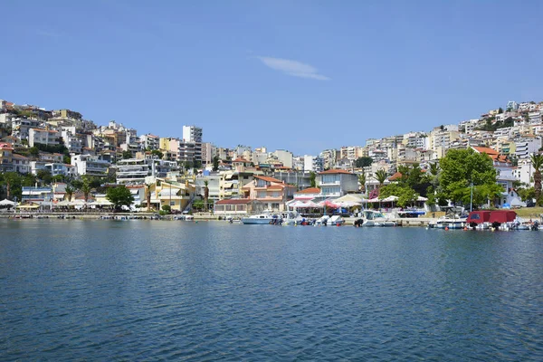 Greece, Keramoti, Harbor — Stock Photo, Image