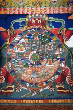 Bhutan, Paro, dini resim