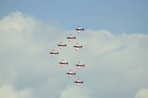 Letecký den Airpower 16, — Stock fotografie