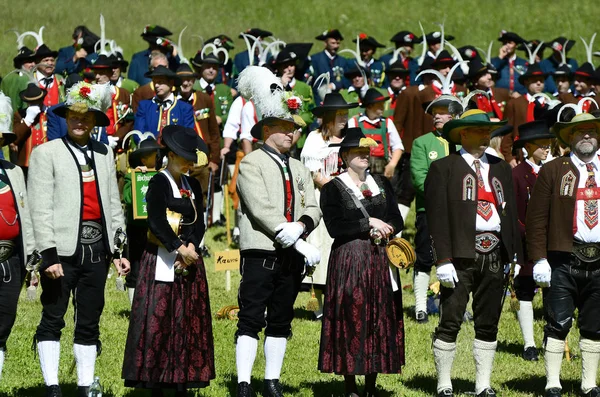 Austria, Tyrol, Kaunertal, zwyczaje — Zdjęcie stockowe