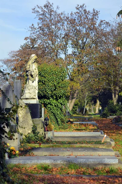 Austria, Vienna, Cemetery — Stock Photo, Image