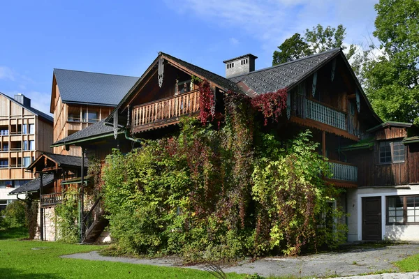 Áustria, Salzkammergut, Casa — Fotografia de Stock