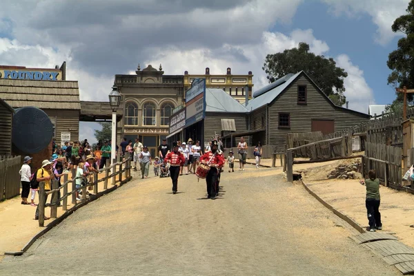 Australia, VIC, Ballarat, Sovereign Hill, — Stock Photo, Image