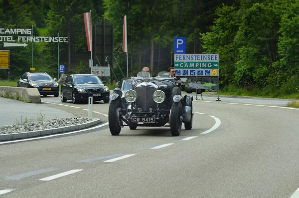 Avusturya, Vintage arabalar, motor sporları — Stok fotoğraf