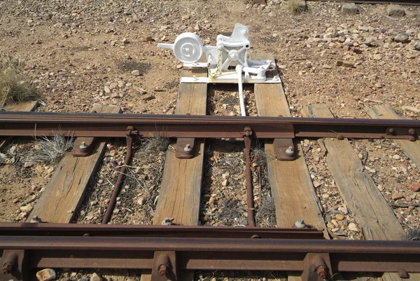 Austrália, interruptor ferroviário — Fotografia de Stock