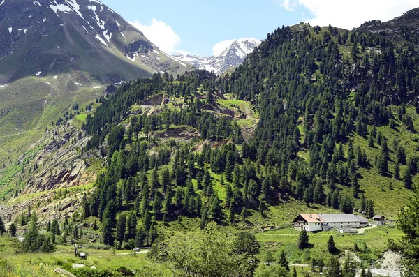 Áustria, Tirol, Kaunertal — Fotografia de Stock