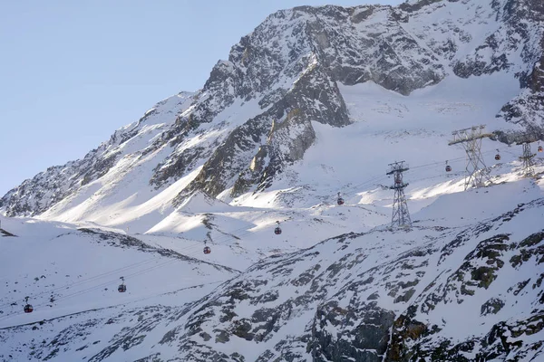 Avusturya, Tirol, Kış sporları — Stok fotoğraf