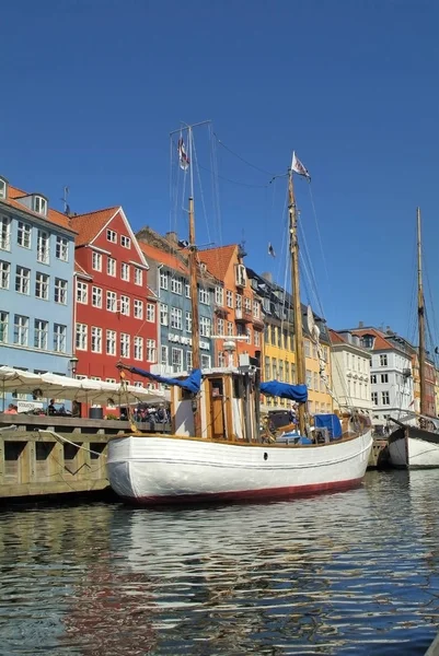 Dänemark, Kopenhagen, Nyhavn — Stockfoto