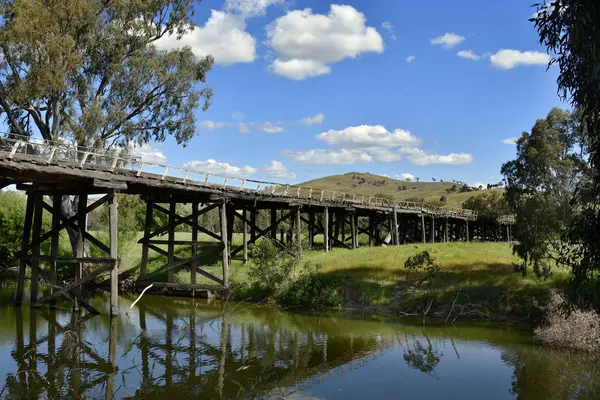 Australien, nsw, gundagai — Stockfoto