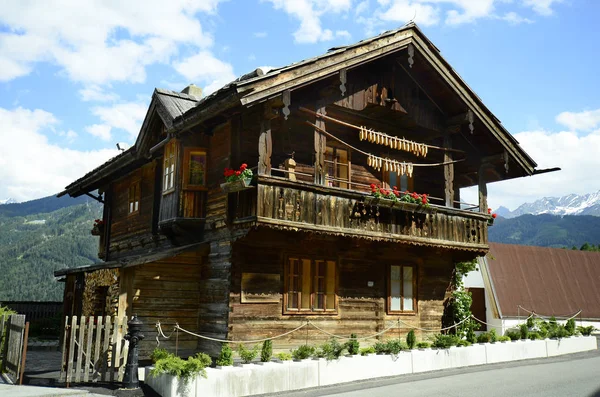 Áustria, Tirol, Ladis, Casa — Fotografia de Stock