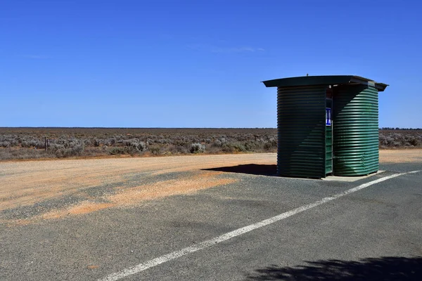 Australien, nsw, toilette auf hignway — Stockfoto