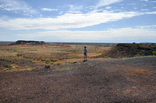 Austrálie, Coober Pedy, ofenzivních výpadů — Stock fotografie