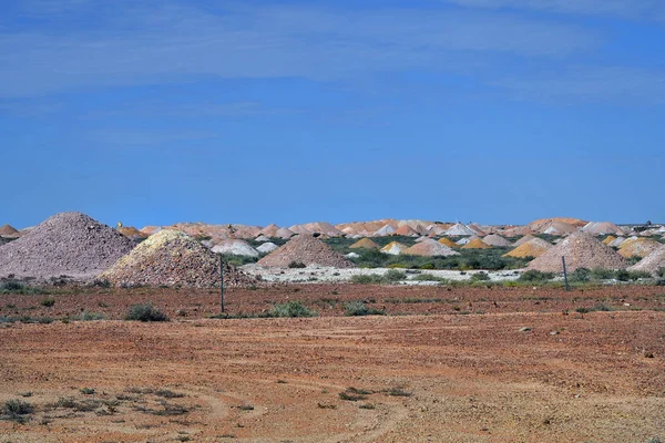 Australien, Coober Pedy, opal gruvdrift — Stockfoto