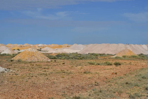 Madencilik Avustralya, Coober Pedy, — Stok fotoğraf