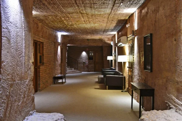 Avustralya, Coober Pedy, yeraltı otel — Stok fotoğraf