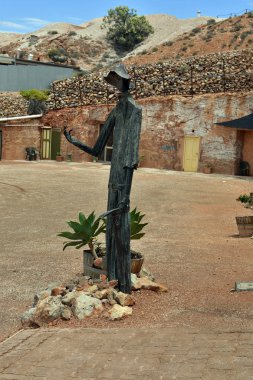 Avustralya, Coober Pedy, heykel