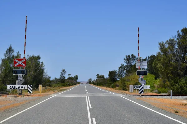 Australia, Cruce ferroviario — Foto de Stock