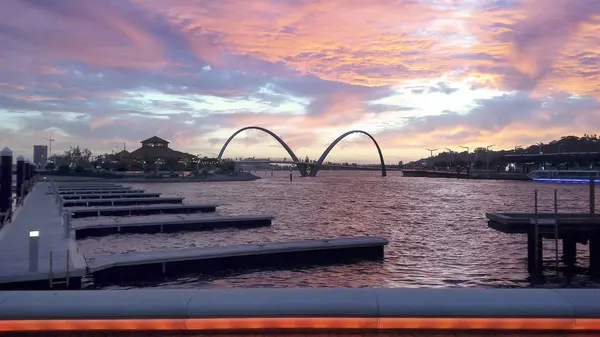 Australia, WA, Perth, sundown — Stock Photo, Image