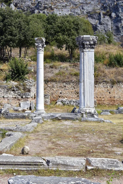 希腊，古代腓立比 — 图库照片