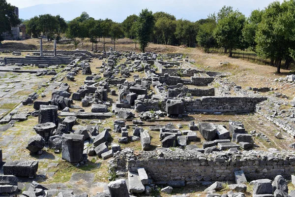 Greece, ancient Philippi — Stock Photo, Image