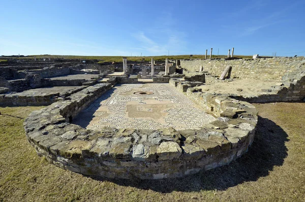 Macedónia, sítio arqueológico da antiga Stobi — Fotografia de Stock