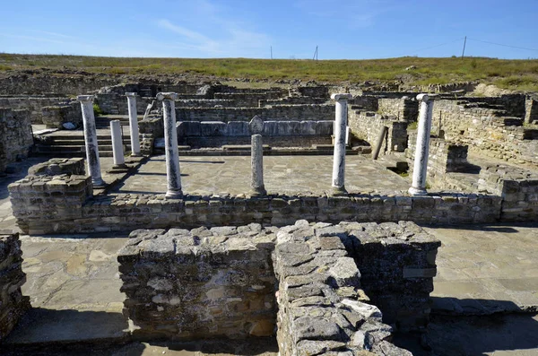 Macedonië, archeologische site van het oude Stobi — Stockfoto