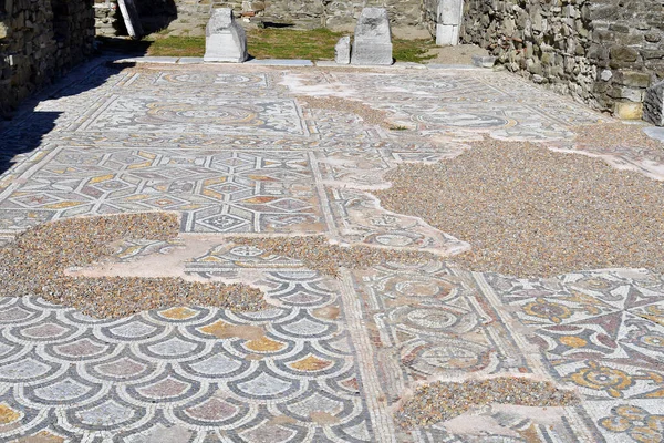 Macedónia, sítio arqueológico da antiga Stobi — Fotografia de Stock