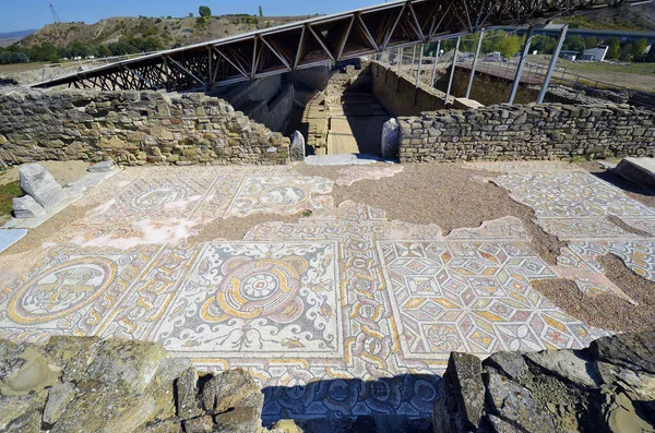 Μακεδονία, αρχαιολογικός χώρος της αρχαίας Στόμπι — Φωτογραφία Αρχείου