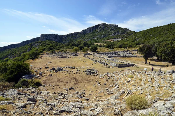Grécia, Epiro, antiga Kassope — Fotografia de Stock