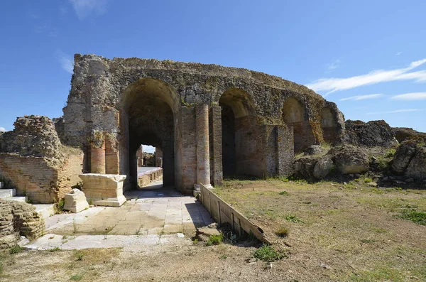 Grecia, Condado de Epiro, antigua Nikopolis — Foto de Stock