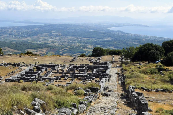 Grecja, Epirus, starożytna Kassope — Zdjęcie stockowe