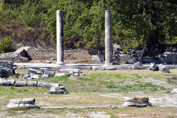Řecko, Epirus County, starobylá Nikopolis — Stock fotografie
