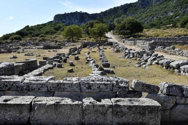 Griekenland, Epirus, het oude Kassope — Stockfoto