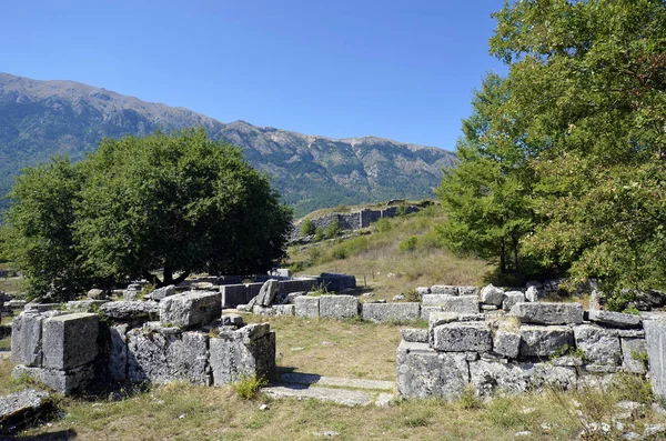 Řecko, Epirus, starověká Dodona — Stock fotografie