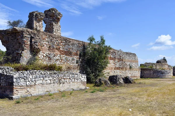 Griechenland, epirus county, antike nikopolis — Stockfoto