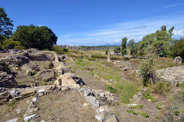Grécia, Condado de Epirus, antiga Nikópolis — Fotografia de Stock